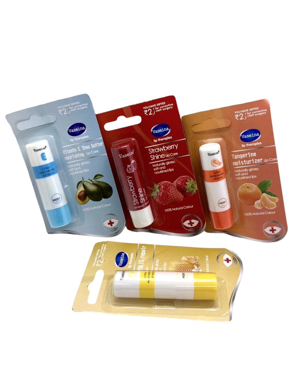 Vaselina balsamo reparador labial hidratante Vaseina